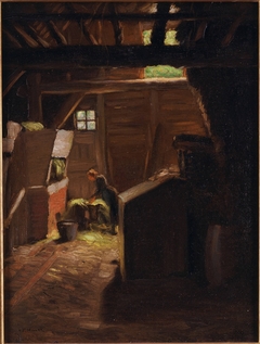 In the Barn by Addison Thomas Millar