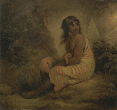 Indian girl by George Morland