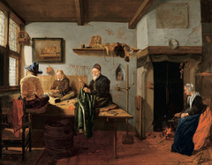 Interior of a Tailor's Workshop