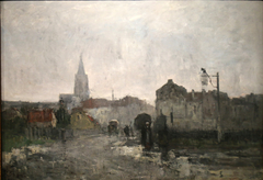 Ixelles, Raining morning by Guillaume Vogels