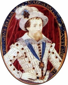 James I by Nicholas Hilliard