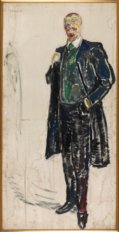 Jens Thiis by Edvard Munch