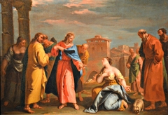 Jesus and the woman of Canaan
