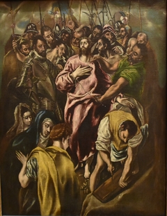 Jesus Christ stripped of his Garments by Jorge Manuel Theotocópuli