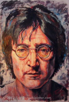 John Lennon by Tachi