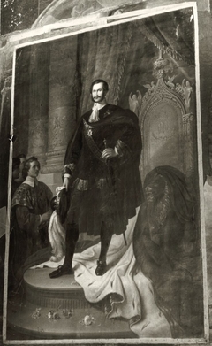 König Maximilian II. von Bayern als Hubertusritter by Wilhelm von Kaulbach