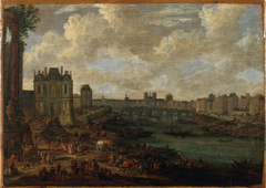 La Porte de la Conférence, vers 1685 by Pieter Casteels III