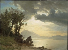 Lake Tahoe, California by Albert Bierstadt