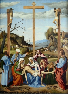 Lamentation of Christ by Marco Basaiti