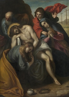 Lamentation of Christ by Palma il Giovane