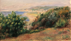 Landscape at Cagnes by Auguste Renoir