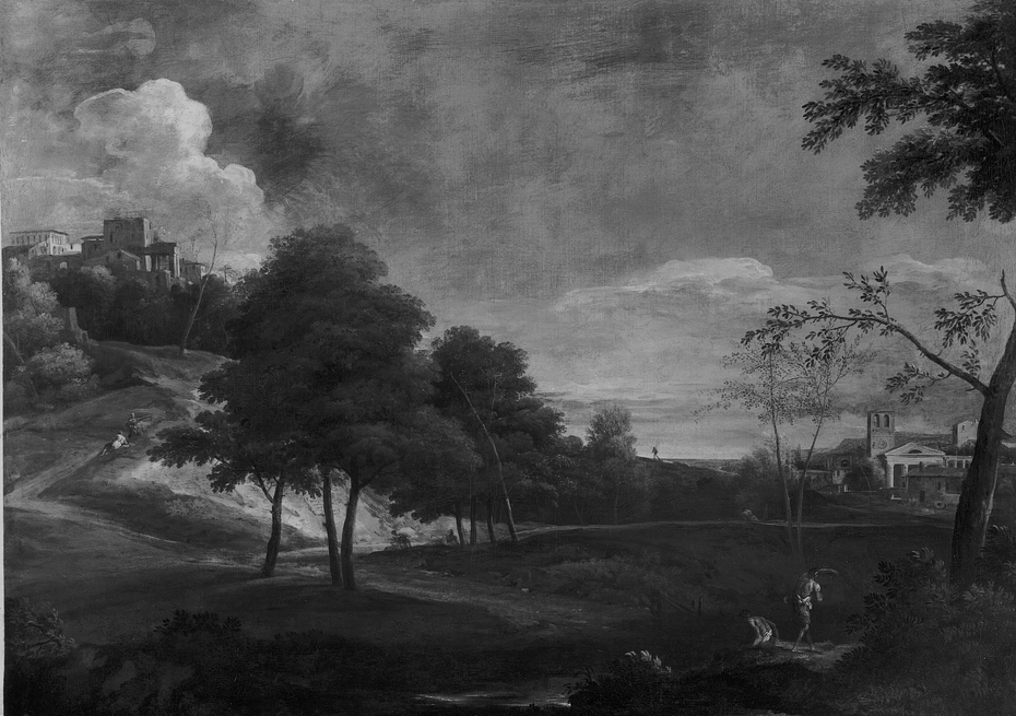 Landscape with Figures and Buildings