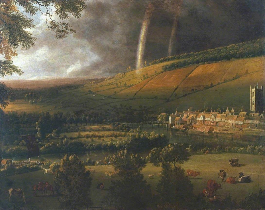 Landscape with Rainbow, Henley-on-Thames