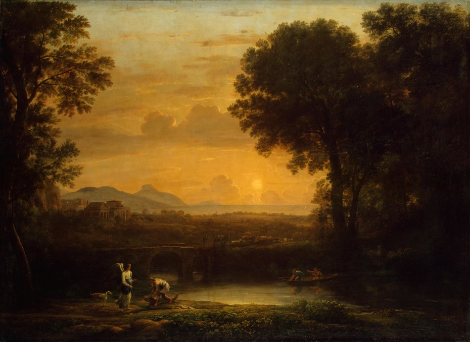 Landscape with Tobias and the Angel (Evening)