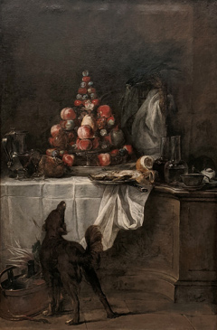Le Buffet by Jean-Baptiste-Siméon Chardin