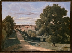 Le Petit Chaville, near Ville-d'Avray by Jean-Baptiste-Camille Corot
