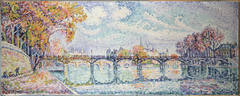 Le pont des Arts by Paul Signac