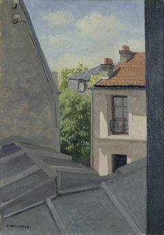 Les toits, rue Mérimée by Félix Vallotton