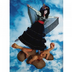 LOS NUEVOS CAPRICHOS, "I AM FLYING, IT IS YOUR OWN FAULT IF YOU ARE USED AS A STEPPING STONE" by Yasumasa Morimura