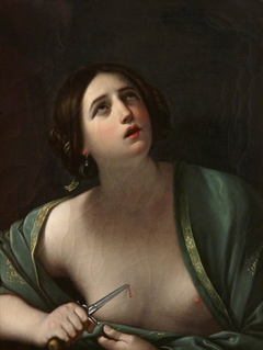 Lucretia (after Reni by A. Sasso and Son)