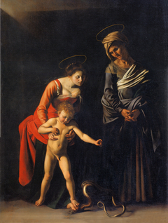 Madonna and Child with St. Anne by Caravaggio