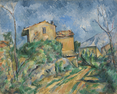 Maison Maria with a View of Château Noir by Paul Cézanne