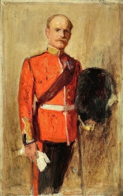 Man in Guards' Uniform - Sir George Reid - ABDAG008238 by George Reid