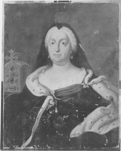 Maria Amalia of Austria as widow by Christian Winck
