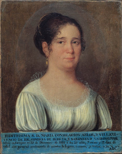 María Consolación Azlor, Countess of Bureta by Anonymous