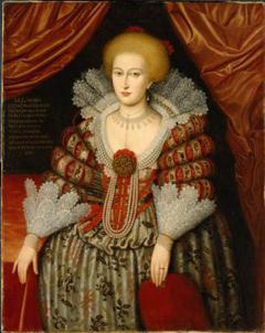 Maria Eleonora of Brandenburg, swedish queen, princess of Brandenburg by Unknown Artist