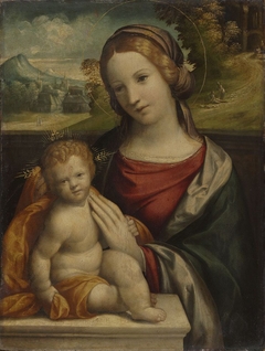 Maria mit Kind by Benvenuto Tisi