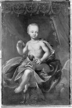 Markgraf Karl Wilhelm Friedrich von Ansbach als 2-jähriger Knabe by Johann Peter Feuerlein