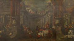 Marriage at Cana by Jan Erasmus Quellinus