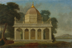 Mausoleum at Outatori near Trichinopoly by Francis Swain Ward