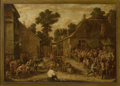 Merry-making in the countryside by David Teniers the Younger