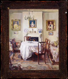 My dining room by Annie Elizabeth Kelly