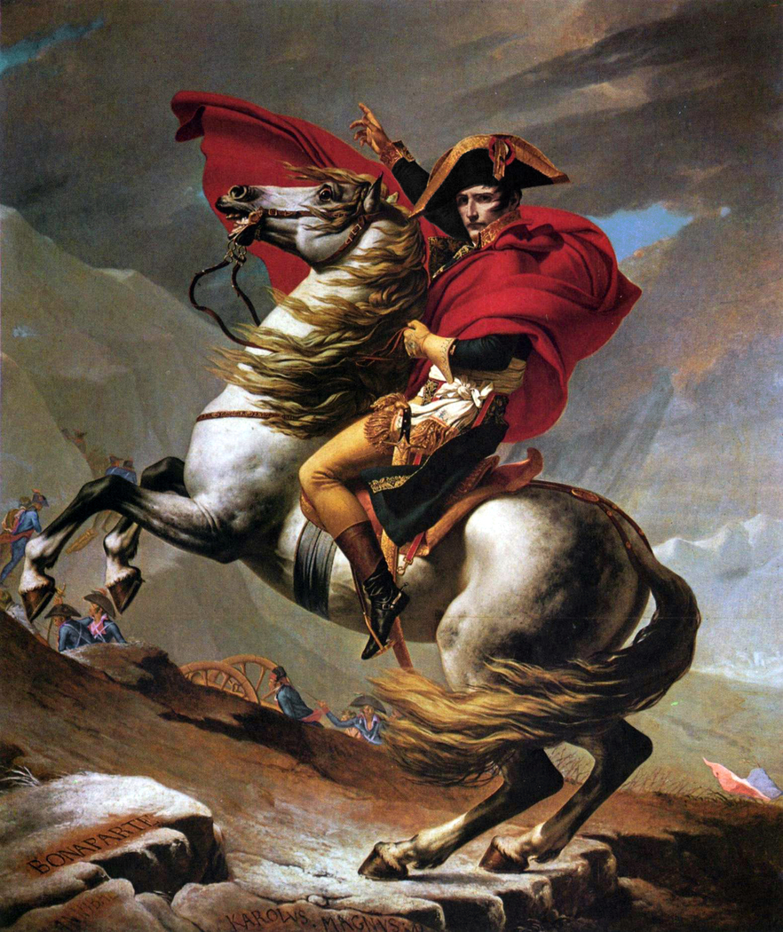 Napoleon am St. Bernhard