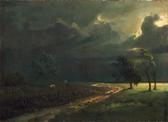 Near Bergholt Common by John Constable