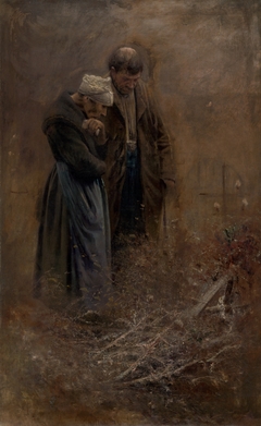 Over the Grave by László Mednyánszky