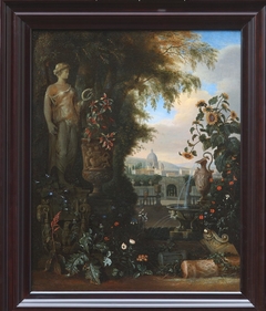 Parkgezicht in Rome by Matthias Withoos
