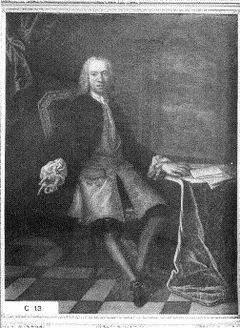 Pieter Verschoor (1701-1778) by Theodorus Caenen