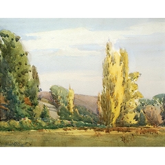 Poplars by Archibald Nicoll