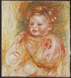 Portrait de Jean Renoir, enfant by Auguste Renoir