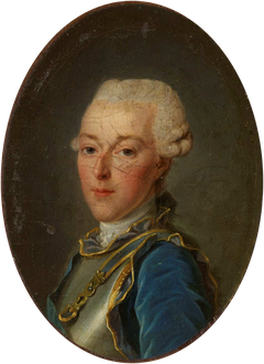 Portrait de Louis-Henry-Joseph, duc de Bourbon, 9e prince de Condé by Jean-Marie Ribou