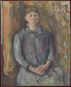 Portrait de madame Cézanne by Paul Cézanne