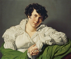 Portrait de Madame de Staël by Jean-Auguste-Dominique Ingres