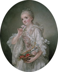 Portrait de Madeleine Barberie de Courteilles by Jean-Baptiste Greuze