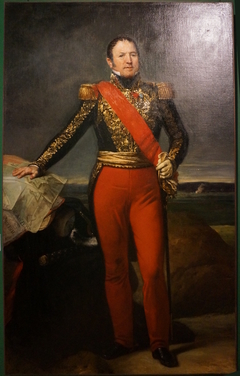 Portrait en pied du maréchal Gérard by Charles-Philippe Larivière