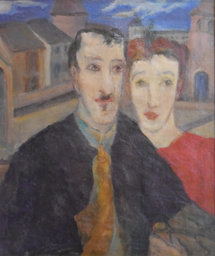 Portrait of a couple (97.1.2) by Marie Bermond