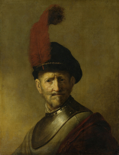Portrait of a man, perhaps Rembrandt's father, Harmen Gerritsz van Rijn by Rembrandt
